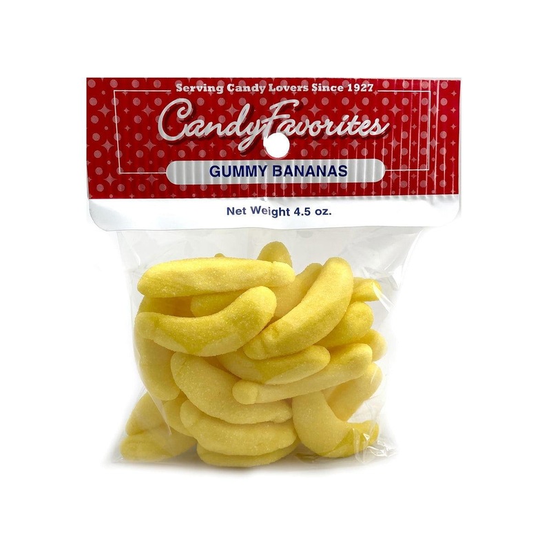 CandyFavorites Gummi Bananas Hang Bags