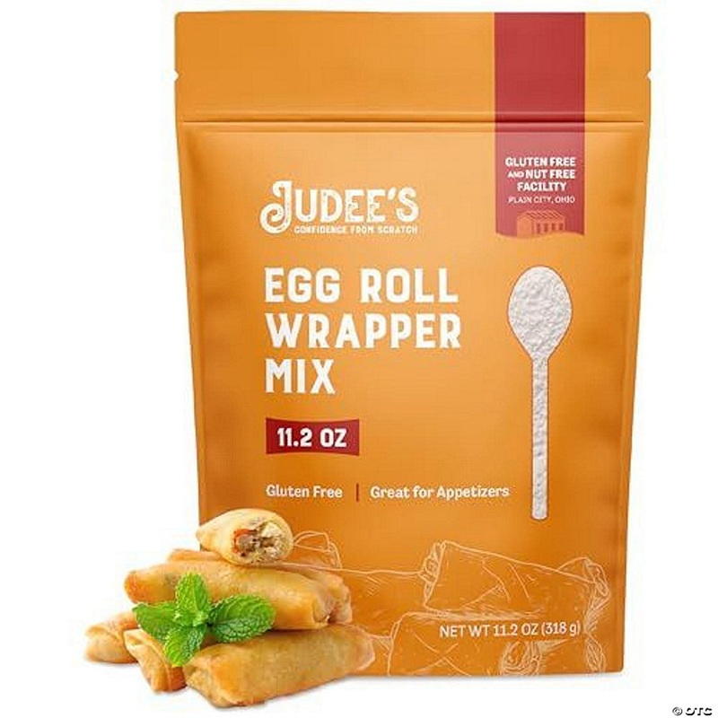 Egg Roll and Wonton Wrapper Mix – 11 oz – Great for Frying Crispy Egg Rolls or Steaming Savory Wontons -100% Gluten Free