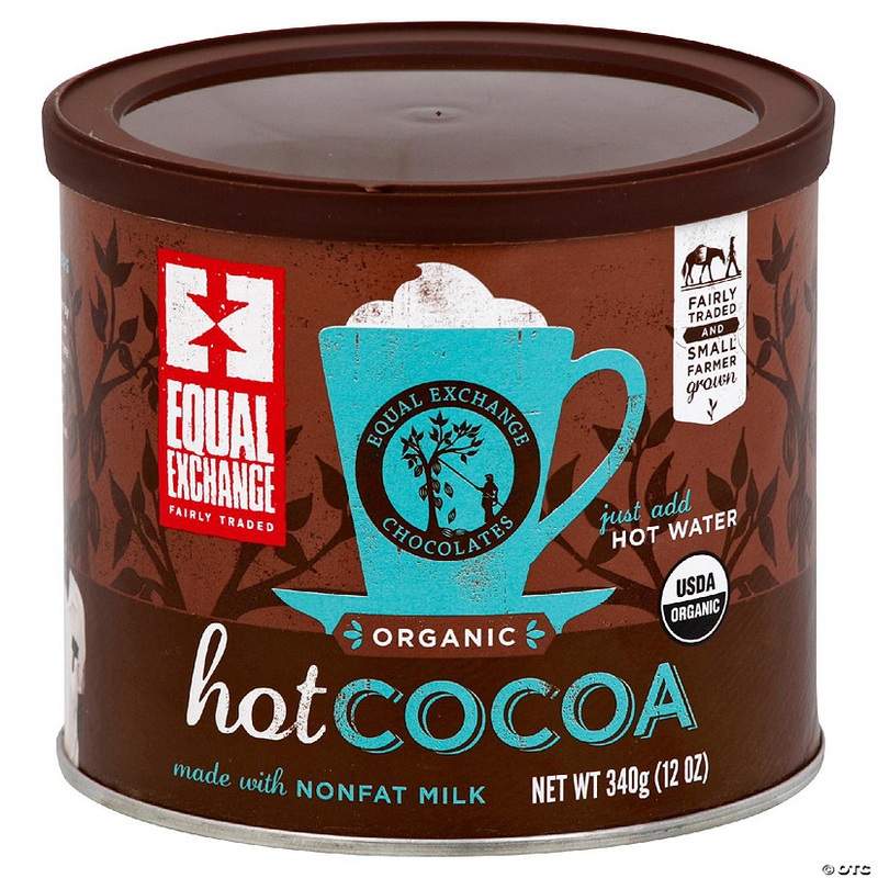 Equal Exchange Cocoa Hot Mix Organic 12 oz (Pack of 6)