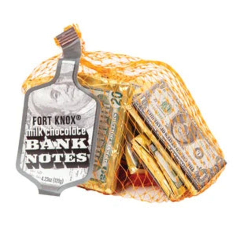 Fort Knox Mini Bank Notes in Mesh Bag
