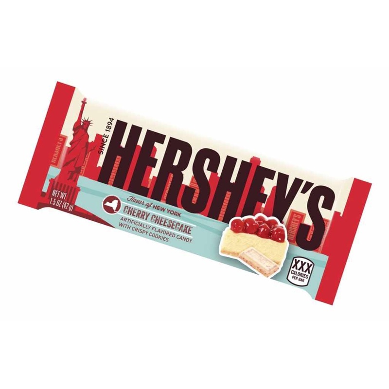 Hershey’s Cherry Cheesecake Bar