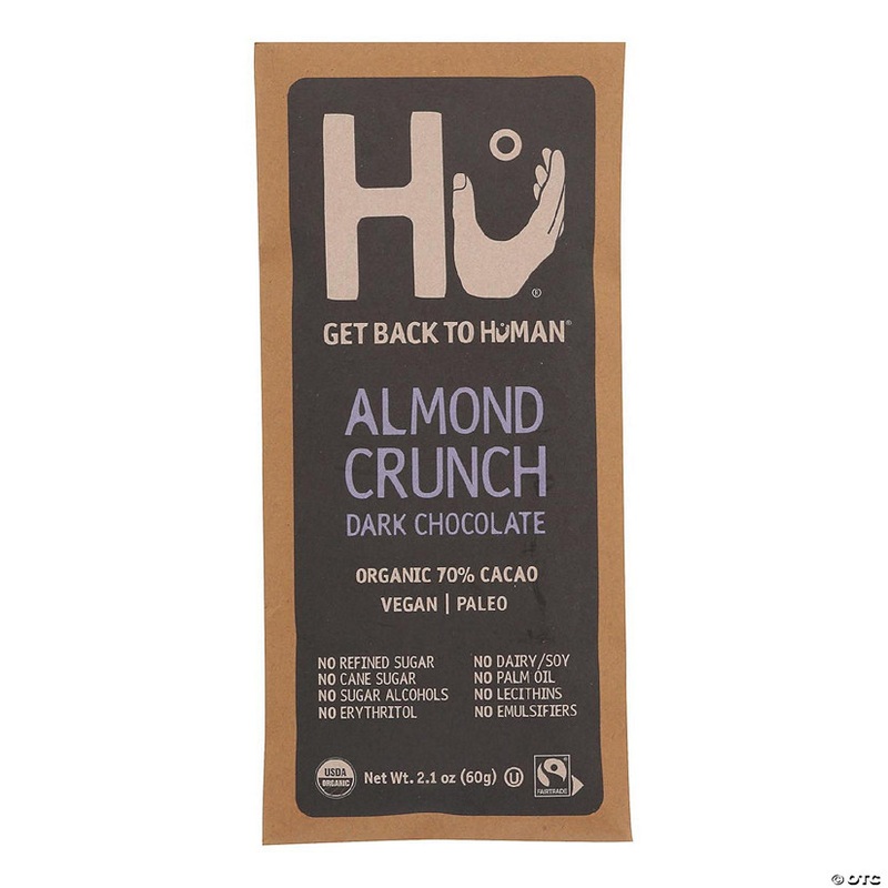 Hu – Dark Chocolate Br Almond Crunch – Case of 12-2.1 OZ