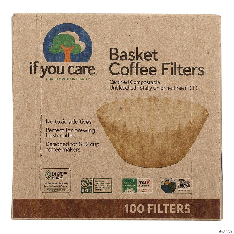 If You Care Coffee Filters – Basket – Case of 12 – 100 Count