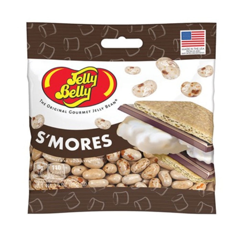 Jelly Belly S’mores Jelly Beans Peg Bag: 12-Piece Case