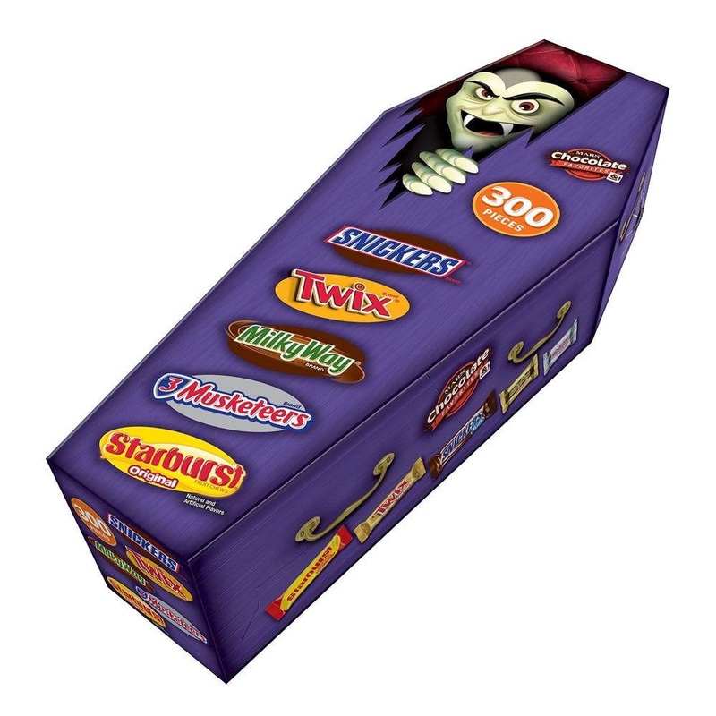 Mars Chocolate Favorites Halloween Coffin