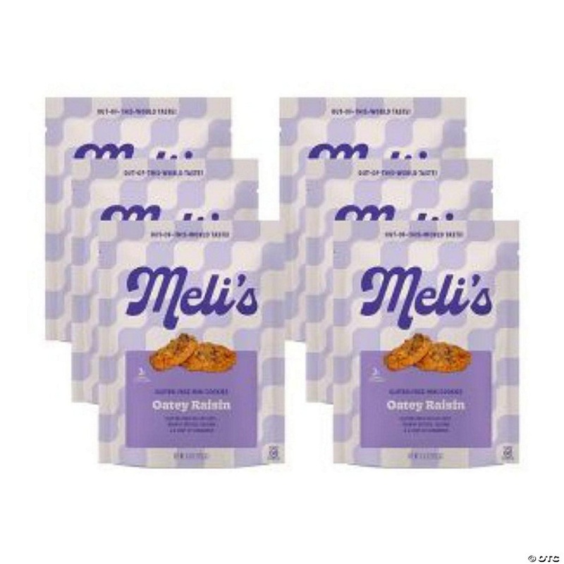 Meli’s Monster Cookies – Cookies Mini Oatey Raisin – Case of 6-4.5 OZ