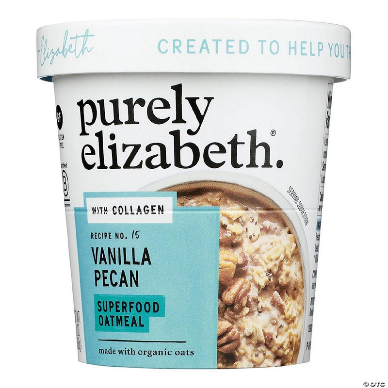 Purely Elizabeth – Oat Cup Protn Vanilla Pecan – Case of 12 – 2 OZ