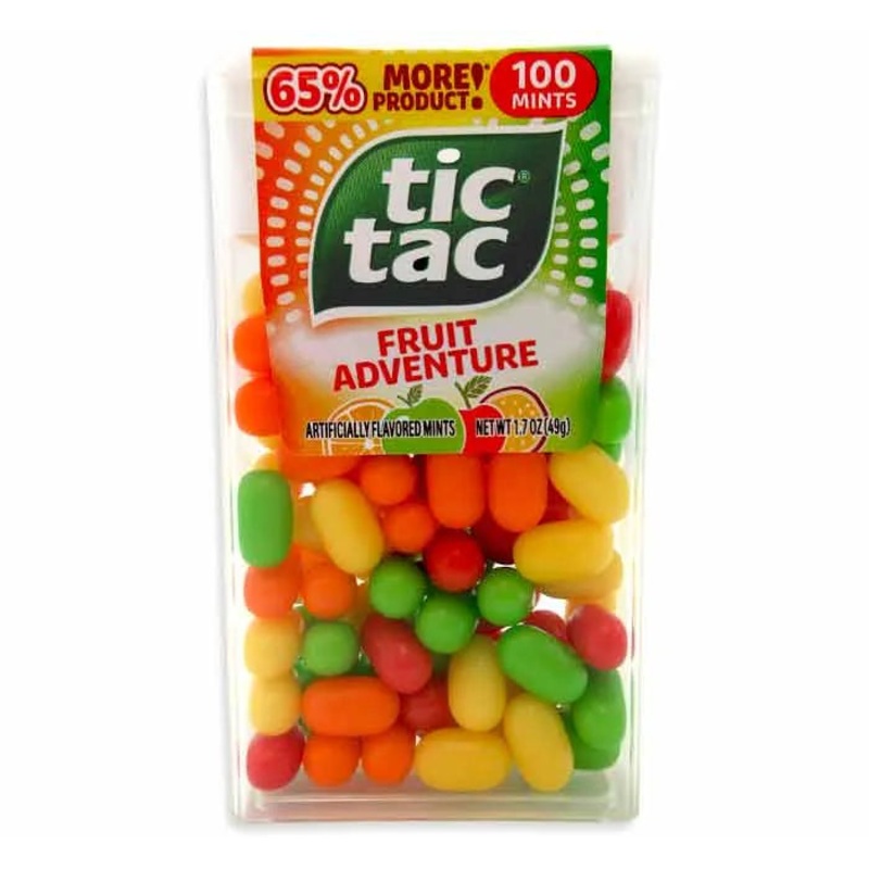 Tic Tac Fruit Adventure Dispensers: 12-Piece Box