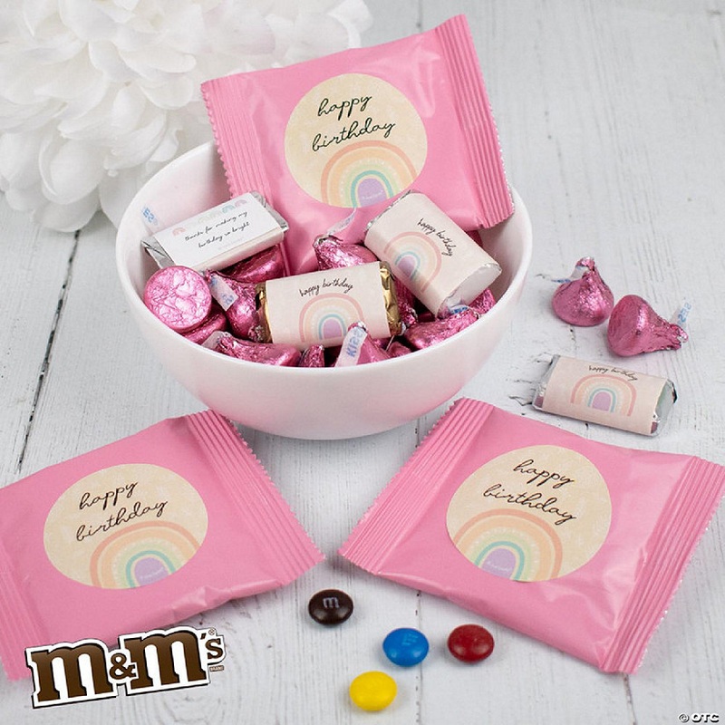 113 Pcs Rainbow Kids Birthday Candy Piata Chocolate Party Mix (2 lb)