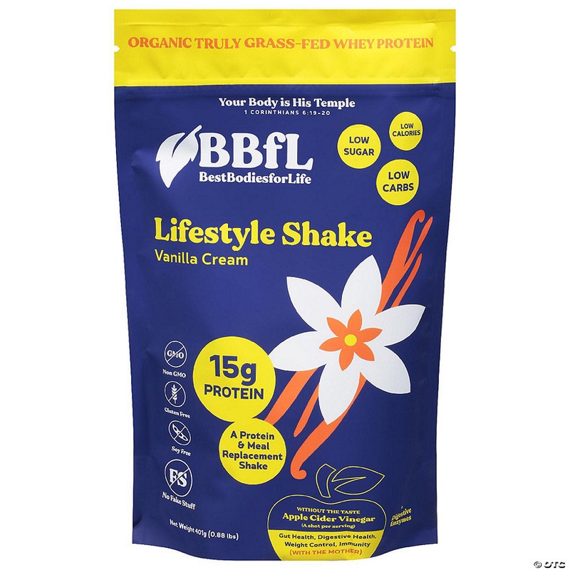 Bbfl Protein Powder Vanilla 0.88 Lb (Pack of 6)