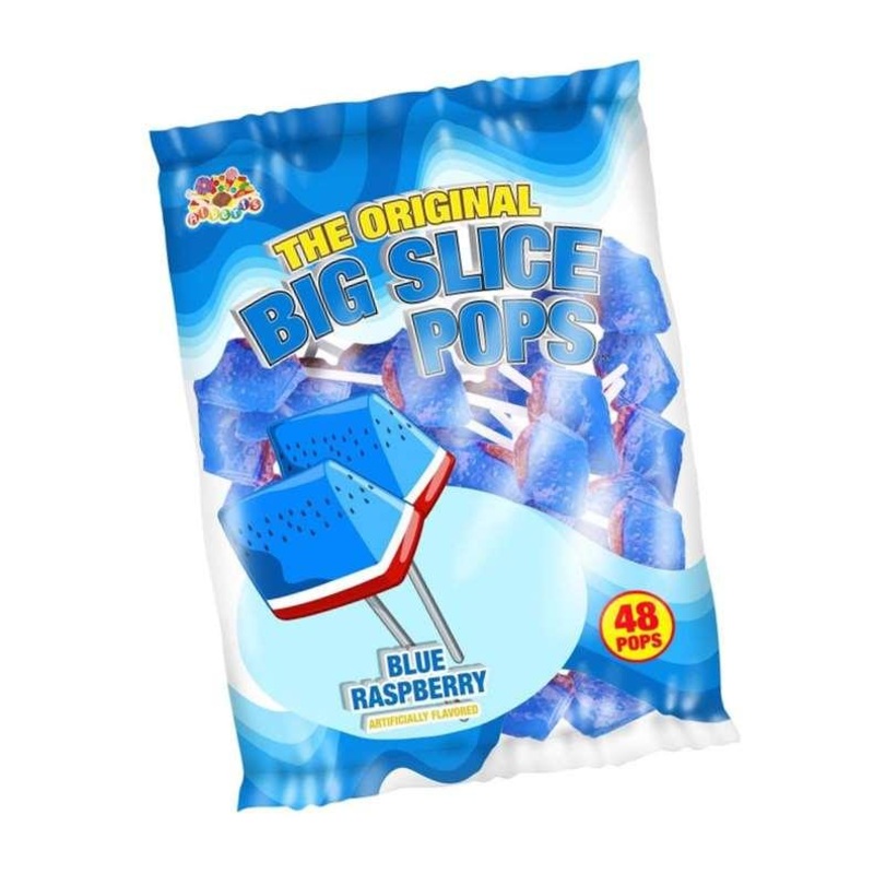 Big Slice Blue Raspberry Pops