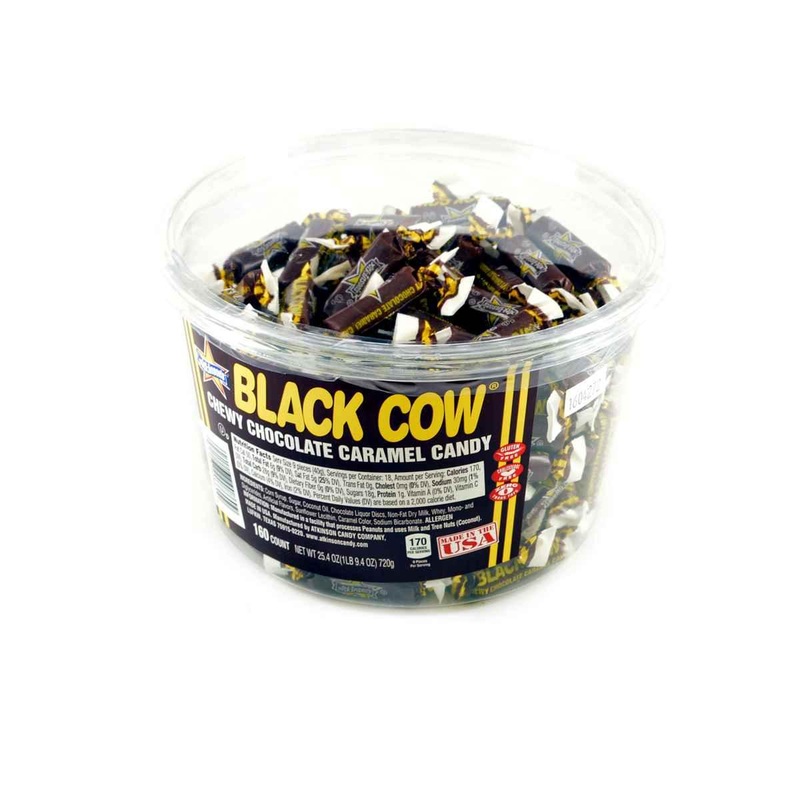 Black Cow Chocolate Caramels Jars