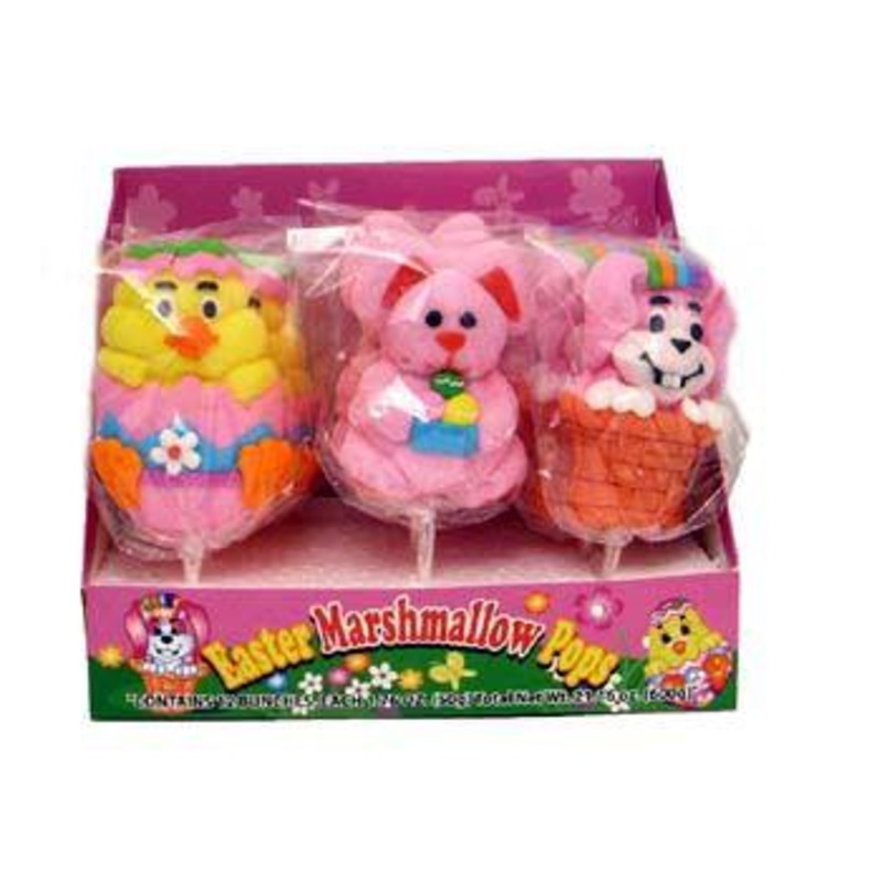 Easter Marshmallow Pops