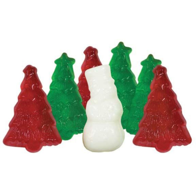 Gummi Snowmen and Trees