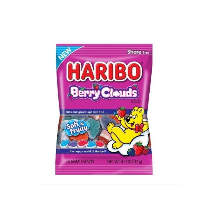 Haribo Berry Clouds Gummi Candy Bags