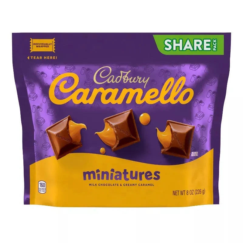 Hershey’s Cadbury Caramello Miniatures: 8-Ounce Bag