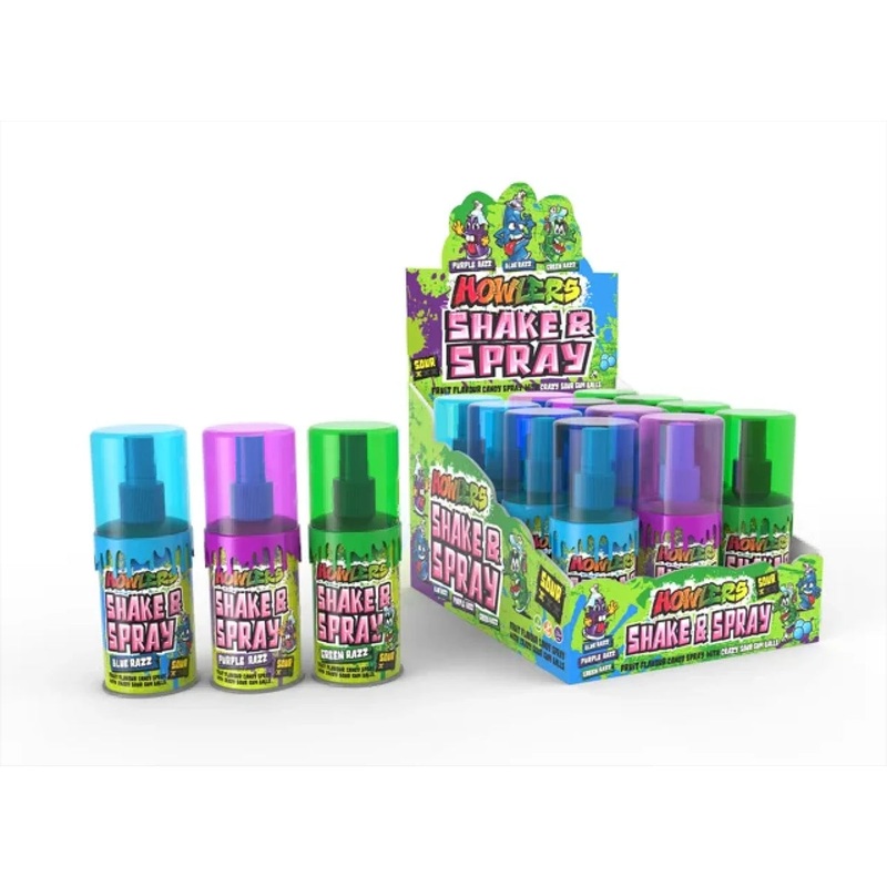 Howlers Shake & Spray Assorted Candy