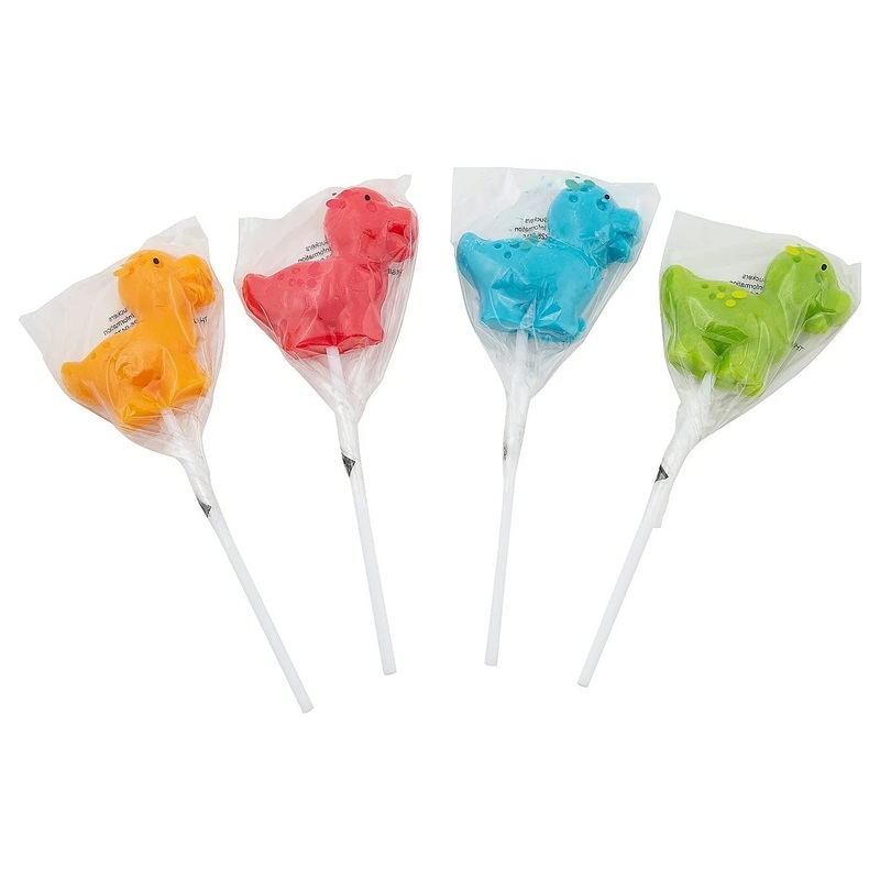 Little Dinosaur Lollipops: 12-Piece Box