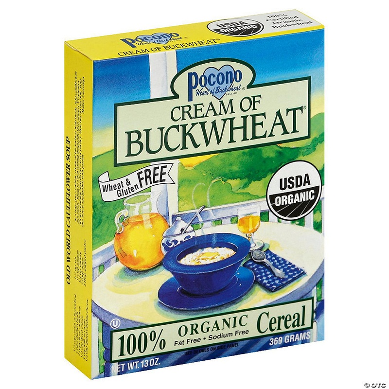 Pocono Cereal Cream BuckWheat Organic 13 oz (Pack of 6)