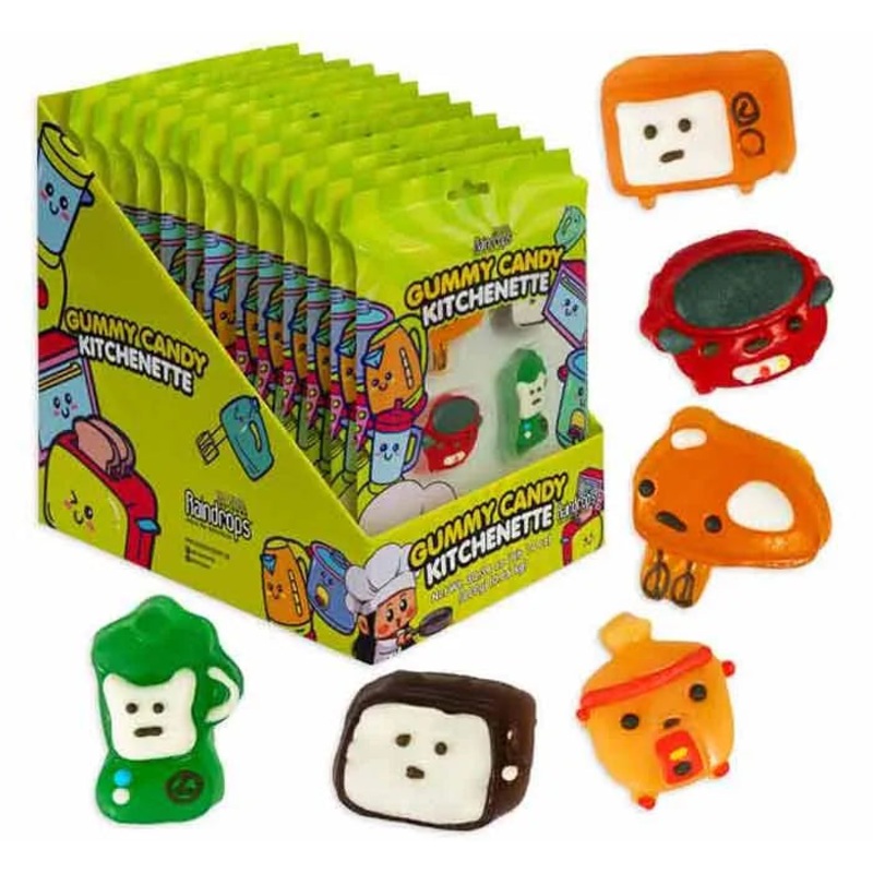 Raindrops Gummy Candy Kitchenette: 12-Piece Box