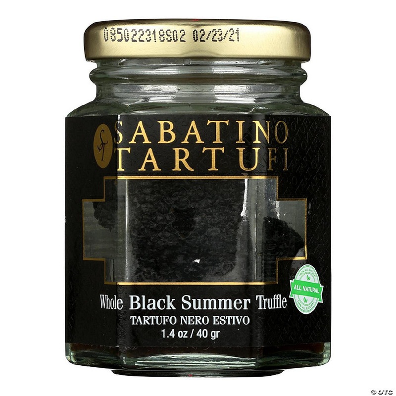 Sabatino Pronto Sabatino Tartufi, Whole Black Summer Truffle – Case of 6 – 1.4 OZ