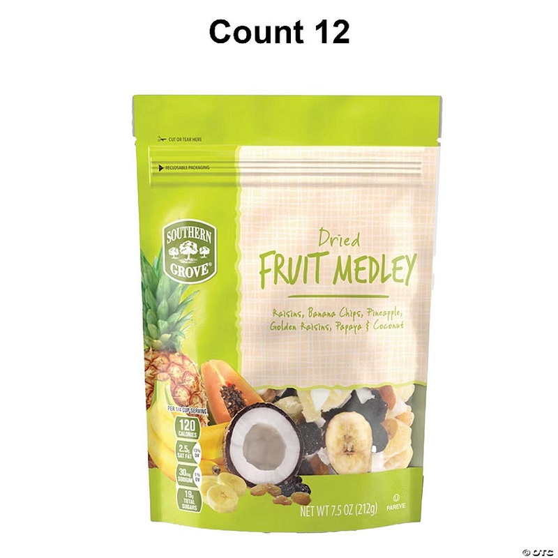 Southern Grove Dried Fruit Medley – 12 Count