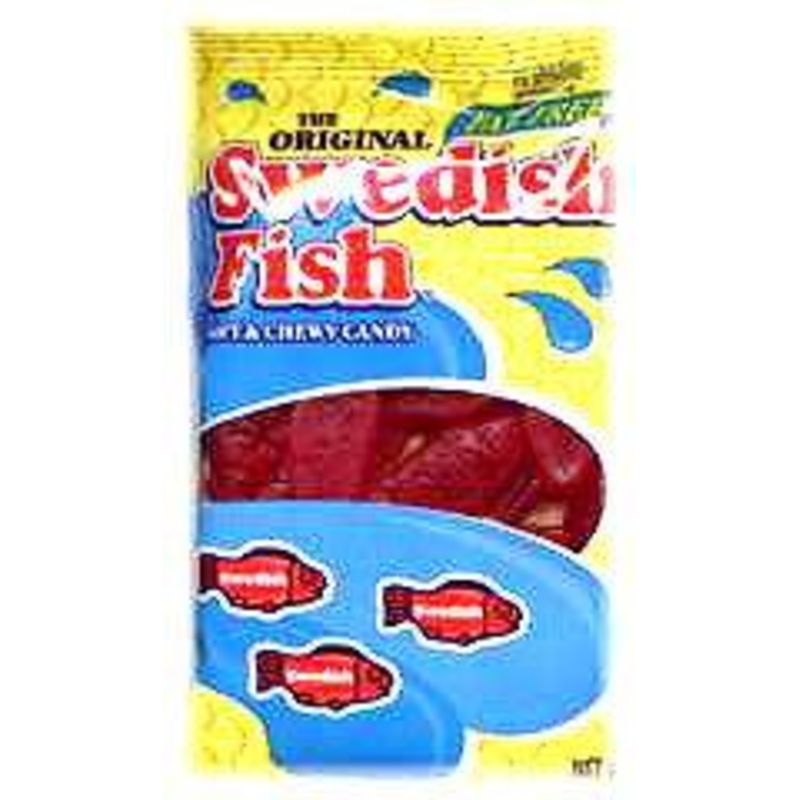 Swedish Fish Soft & Chewy Candy 5 Ounce Peg Bags