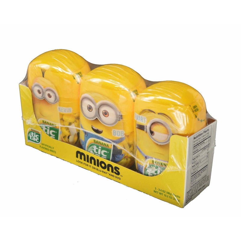 Tic Tacs Banana Minions