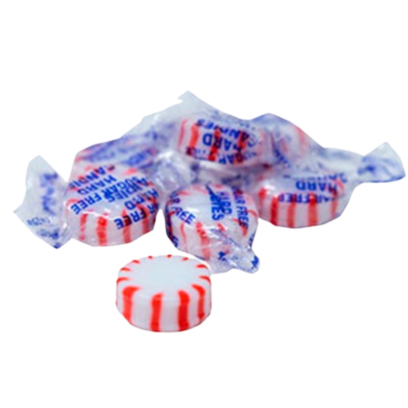 Arcor Sugar Free Peppermint Starlight Mint 2 lb. Bulk Bag