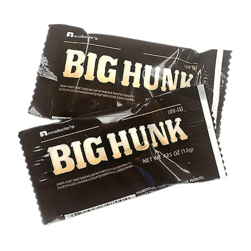 Big Hunk Snack Size Candy Bars – 3 LB Bulk Bag