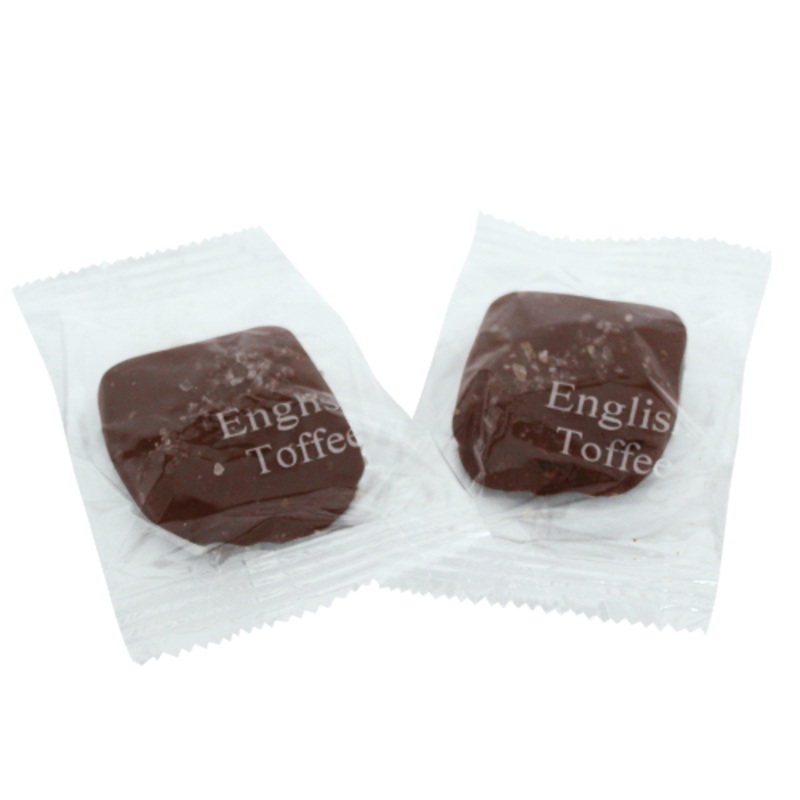 Dutch Delights Milk Chocolate Sea Salt Toffee 3 lb. Bulk Bag
