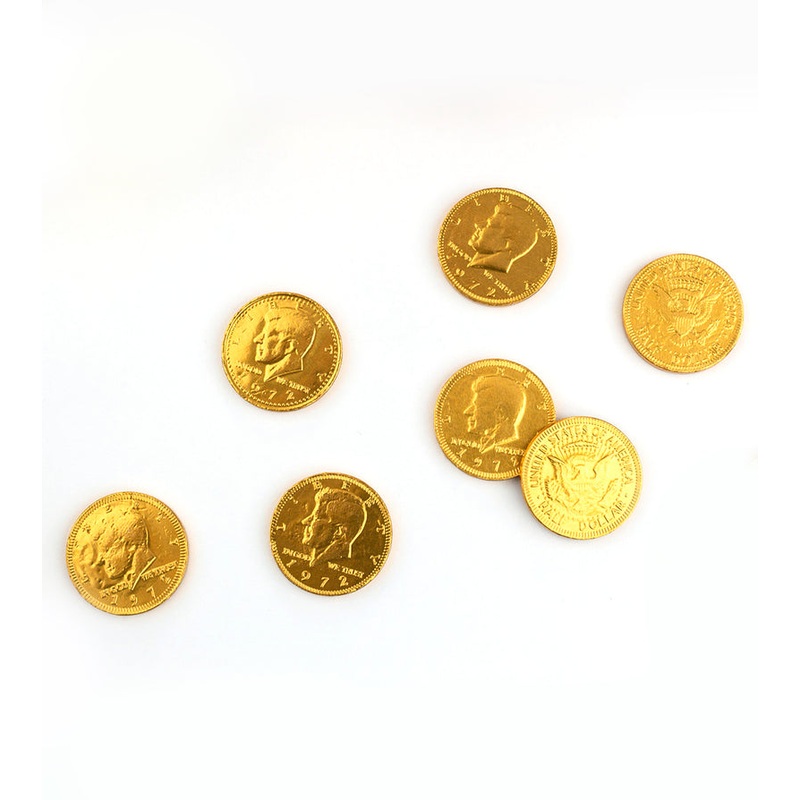 FORT KNOX CHOCOLATE GOLD DOLLAR COINS