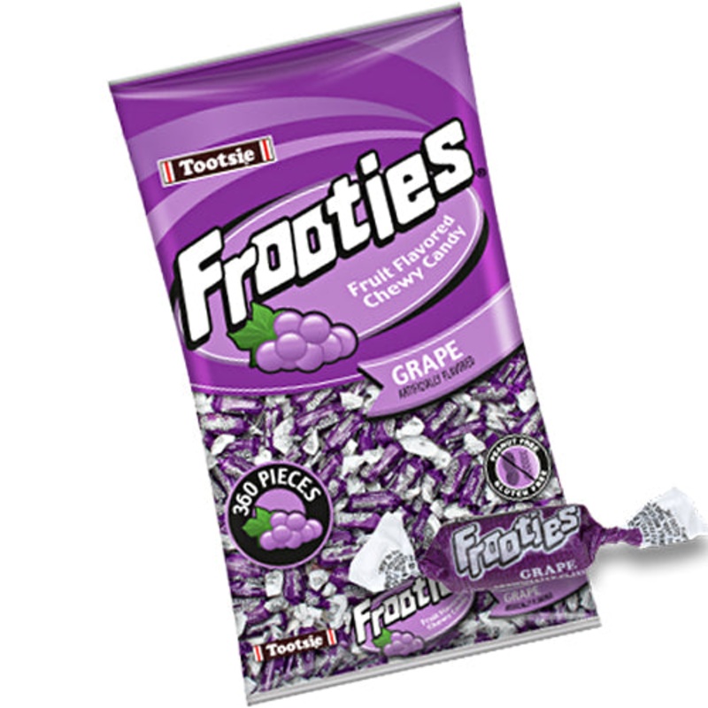 Frooties Grape Chewy Candy – 2.42 LB Bulk Bag