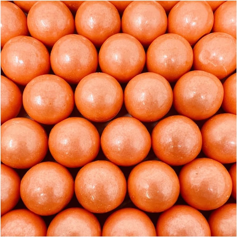 GUMBALLS 1″ SHIMMER ORANGE