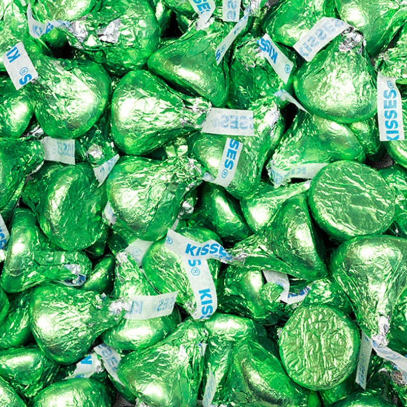 HERSHEY’S KISSES LIGHT GREEN