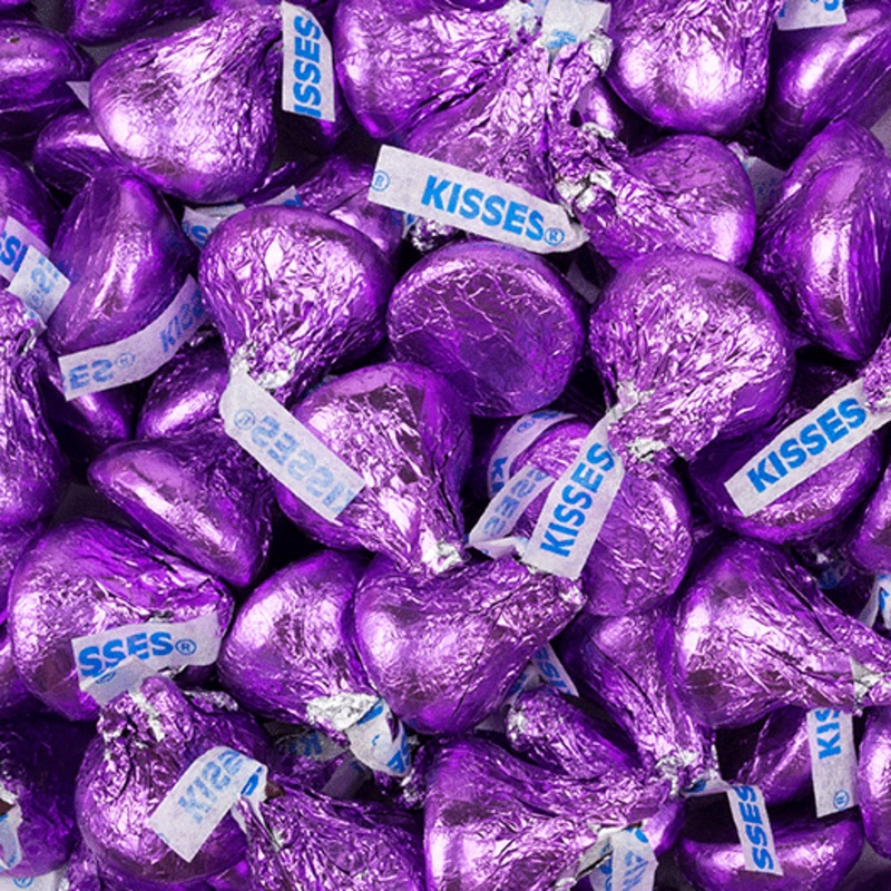 HERSHEY’S KISSES LIGHT PURPLE