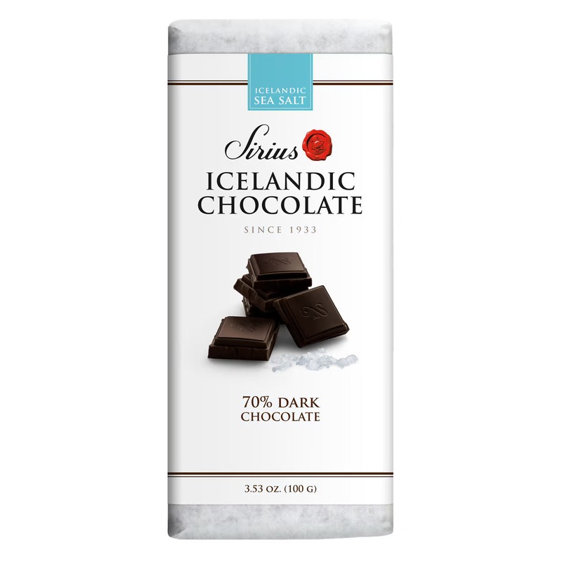 ICELANDIC SIRIUS 70% DARK CHOCOLATE BAR
