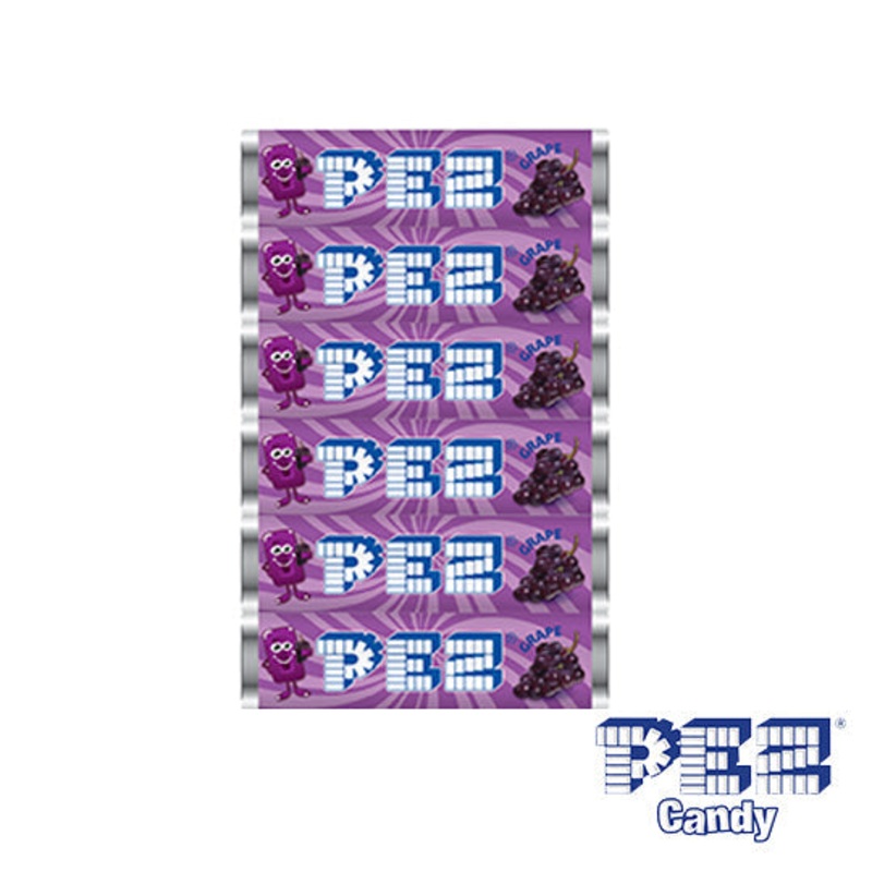 PEZ Grape Candy Refills .29 oz. – 1 lb. Bag