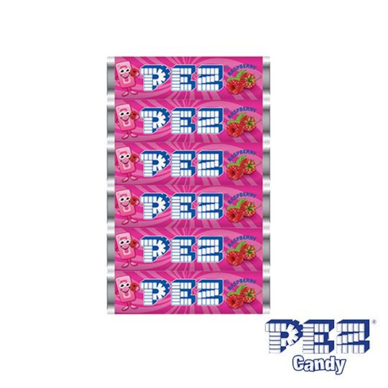 PEZ Raspberry Candy Refills .29 oz. – 1 lb. Bag