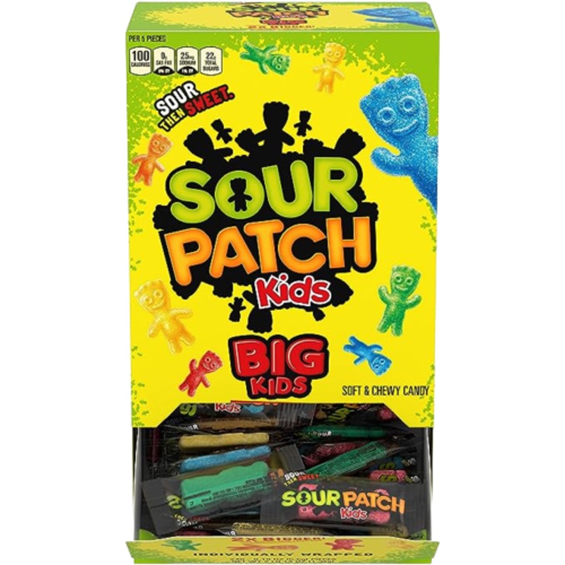 Sour Patch Kids Soft & Chewy Candy – 240-Piece Box