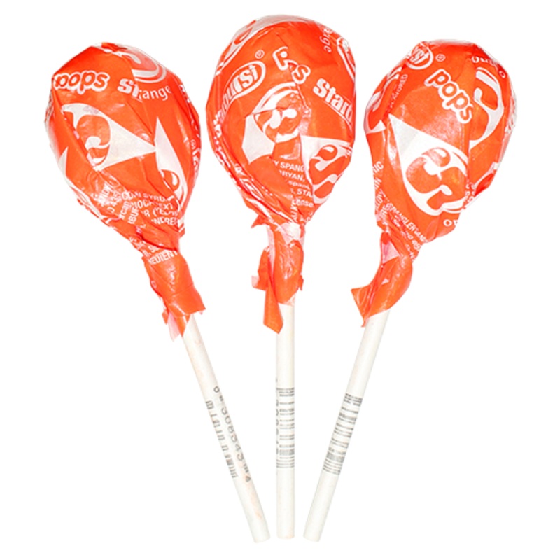 Starburst Pops Orange Lollipops 2 lb. Bulk Bag