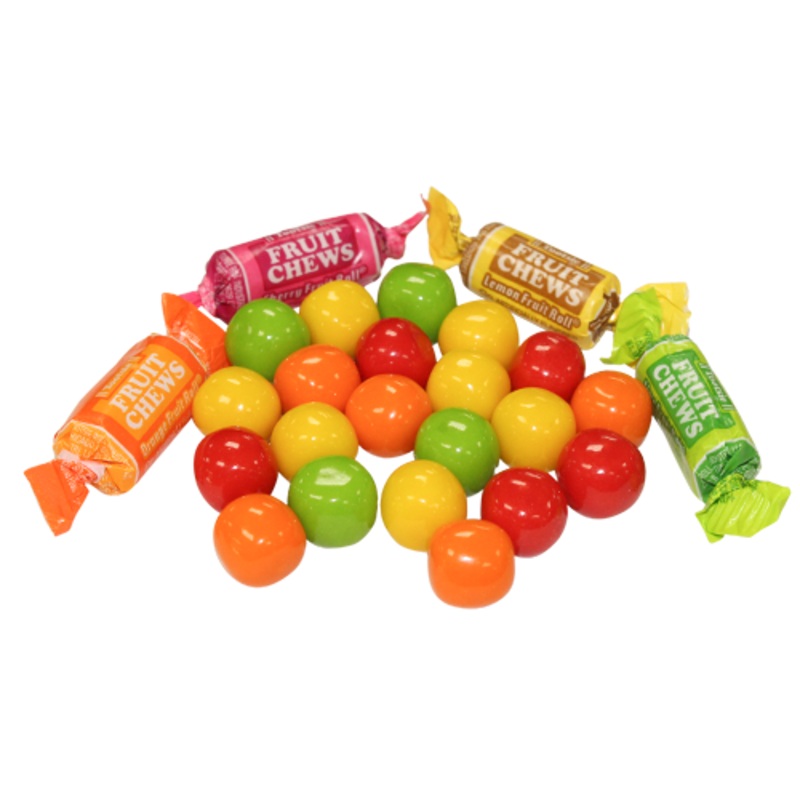 Tootsie Candy Coated Small Fruit Chews 3 lb. Bulk Bag