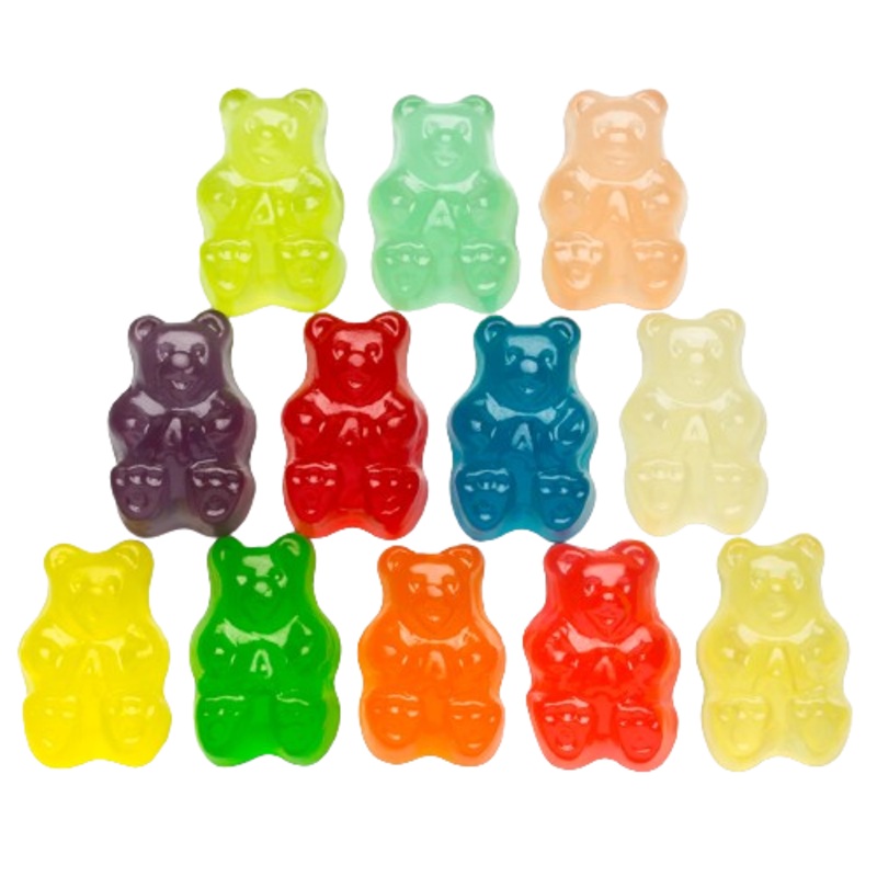 Albanese Assorted 12 Flavor Gummi Bears Bulk Bags