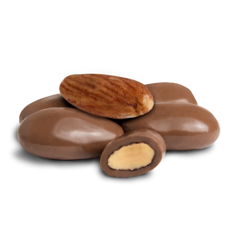 Albanese Milk Chocolate Amaretto Almonds 3 lb. Bulk Bag