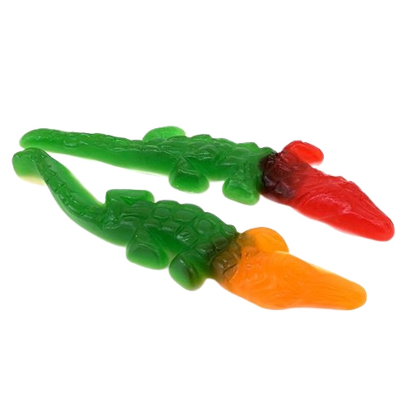 Assorted Color Gummi Crocodiles – Bulk Bags