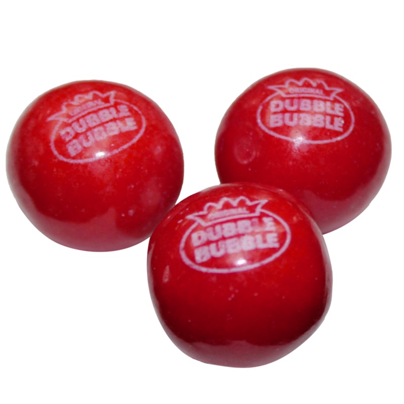 Dubble Bubble Sweet Cherry Gumballs – Bulk Bag