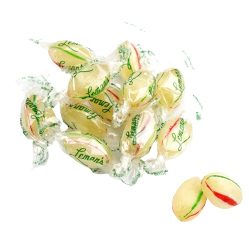 Leman’s Mint Football Shaped Hard Candy – Bulk Bags