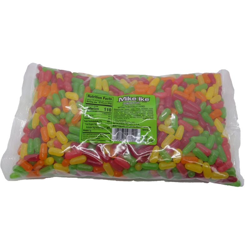 Mike and Ike Original Fruits Chewy Candies – 5lb. Bulk Bag