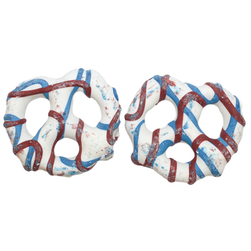 Patriotic Frosted Pretzels 3 lb. Bulk Bag