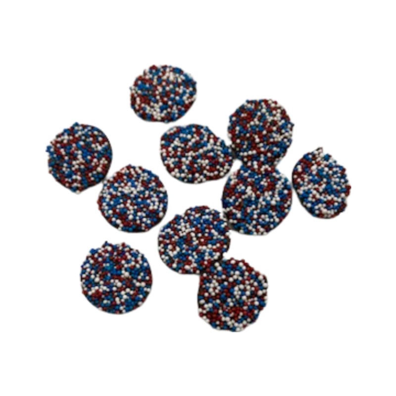 Reppert’s Milk Chocolate Patriotic Nonpareils 2 lb. Bulk Bag